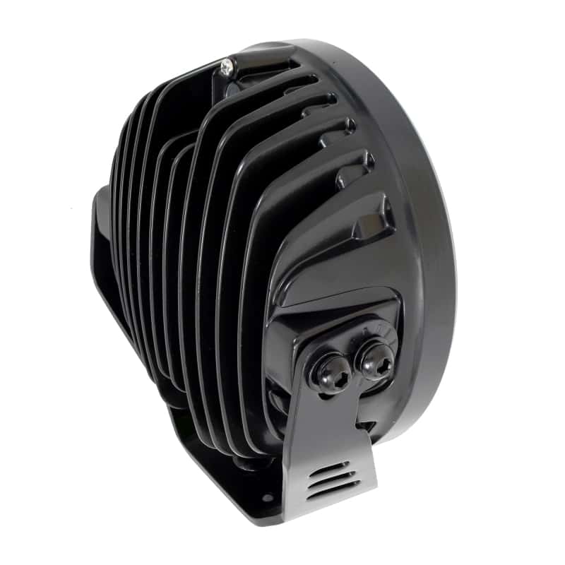 Go Rhino — Go Rhino Xplor Blackout Series Round LED Spot Light Beam w/DRL (Surface/Thread Stud Mnt) 7in. - Blk
BLK-SpotLight W/ DRL - view 8