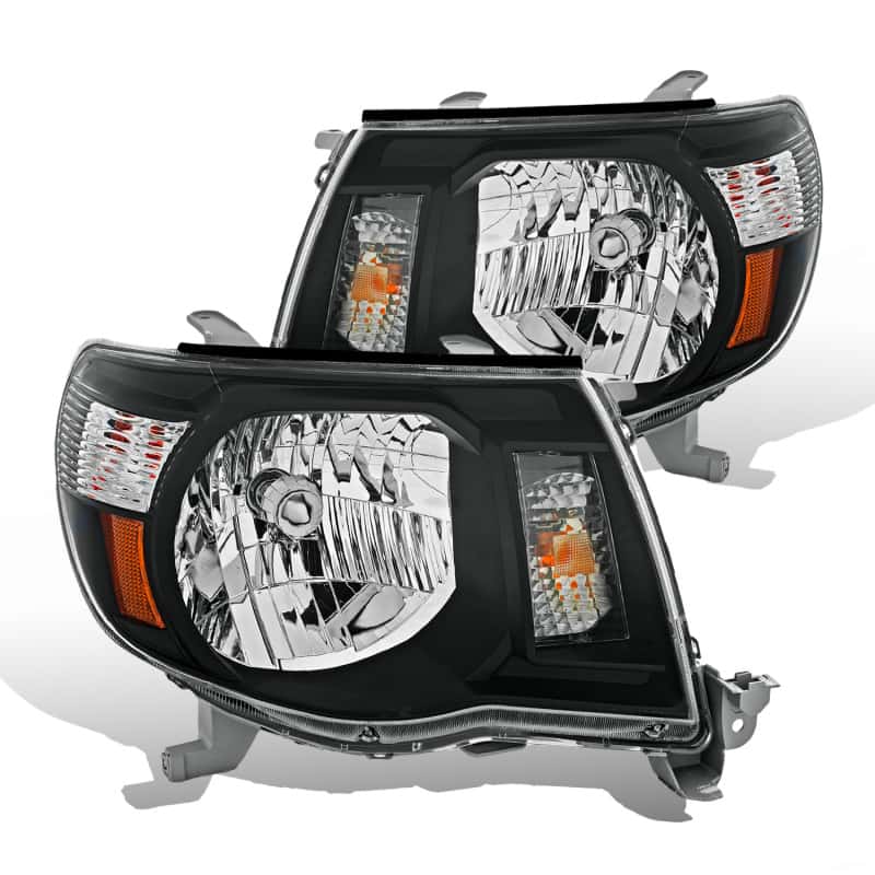 Raxiom — Raxiom 05-09 Toyota Tacoma Headlights- Black Housing (Clear Lens)
Headlights - view 1