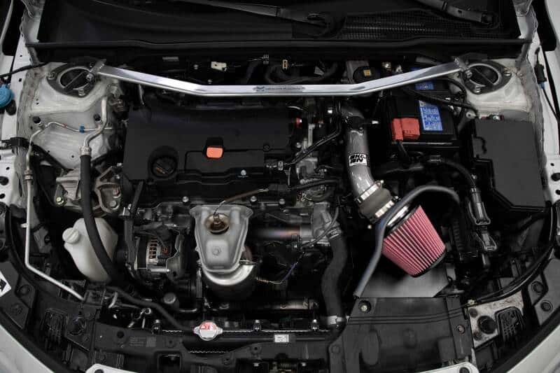 K&N Engineering — K&N 2022 Honda Civic 2.0L L4 Silver Typhoon Intake
Air Intake System - view 5