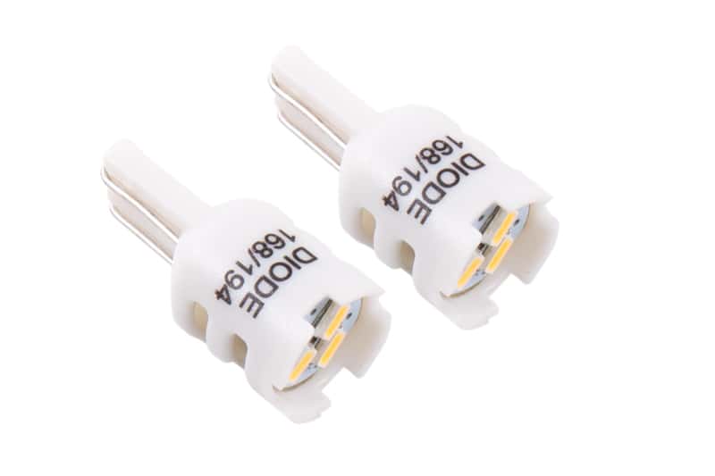 Diode Dynamics — Diode Dynamics 194 LED Bulb HP3 LED Natural - White Short (Pair) - view 1