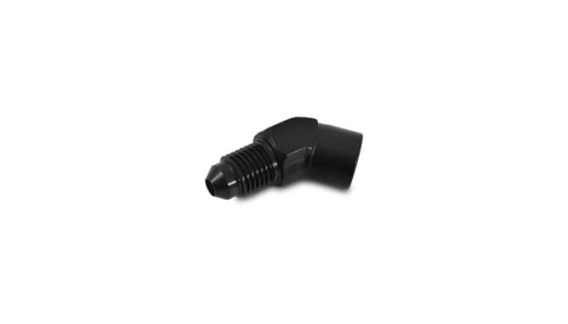 Vibrant — Vibrant -3AN to 1/8in NPT 45 Degree Adapter Fitting
-3ANML-1/8"NPTFM45Dg - view 2