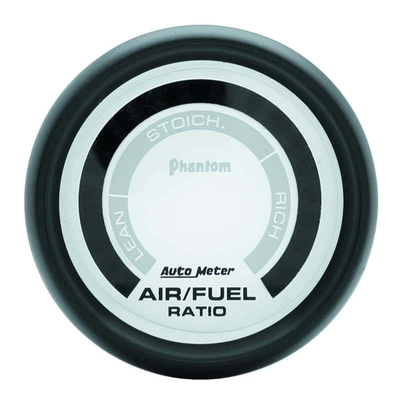 AutoMeter — Autometer Phantom 52mm Electronic Air Fuel Ratio Gauge
2" AIR/FUEL RATIO, E - view 2