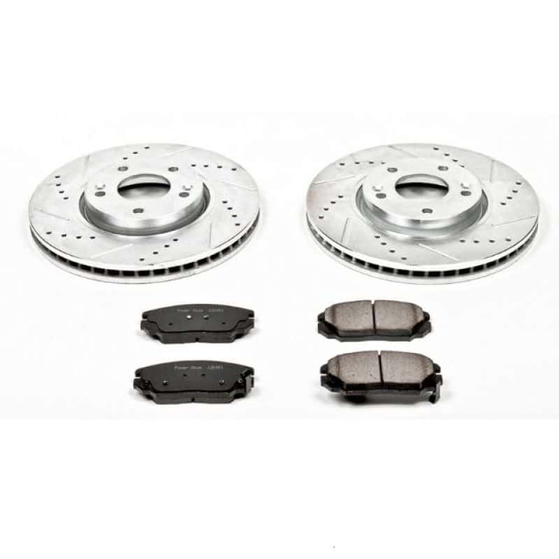 PowerStop — Power Stop 06-10 Hyundai Sonata Front Z23 Evolution Sport Brake Kit - view 1