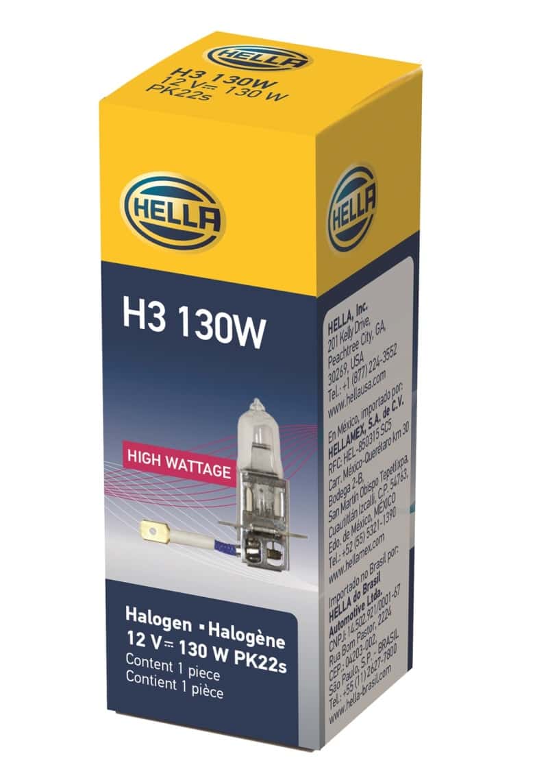 Hella — Hella BULB H3 12V 130W PK22s T3.25
H3 130W Halogen Bulb - view 6