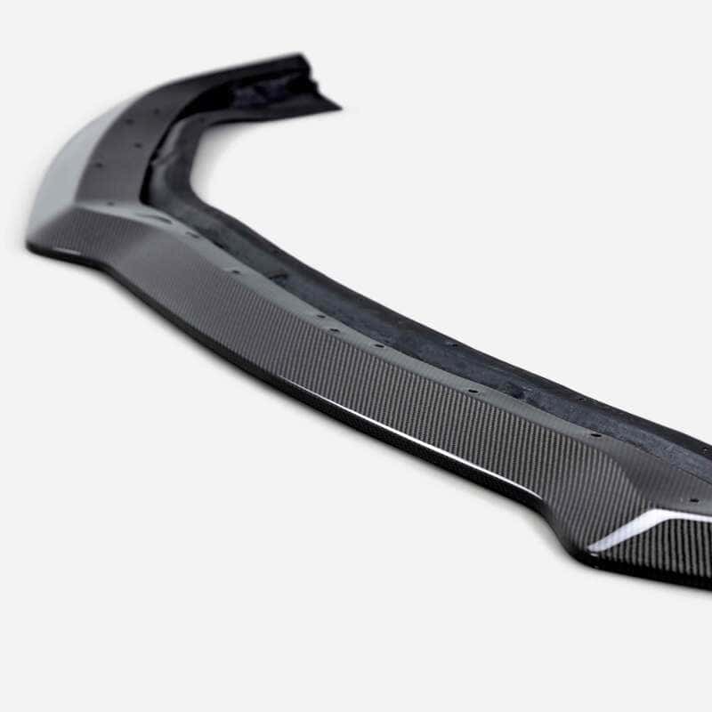 Anderson Composites — Anderson Composites 21-22 Ford Mustang Mach 1 Type-HP Carbon Fiber Front Chin Splitter - view 4