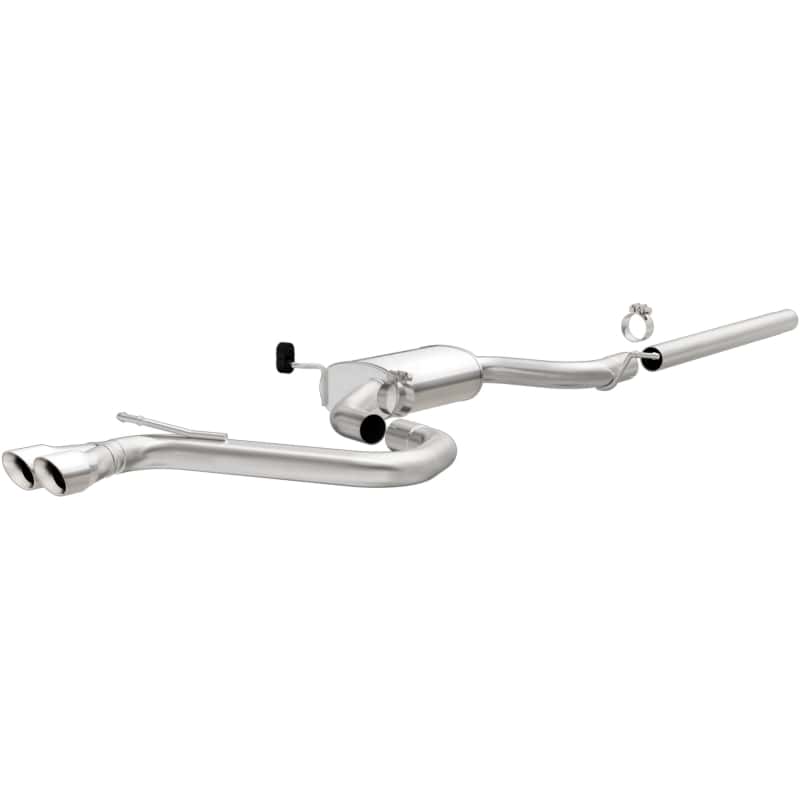 Magnaflow — MagnaFlow Sys C/B 2015 Volkswagen Golf 1.8L 2.5in SS Dual Driver Side Exit Polished 3 Tip
Cat-Back - view 2
