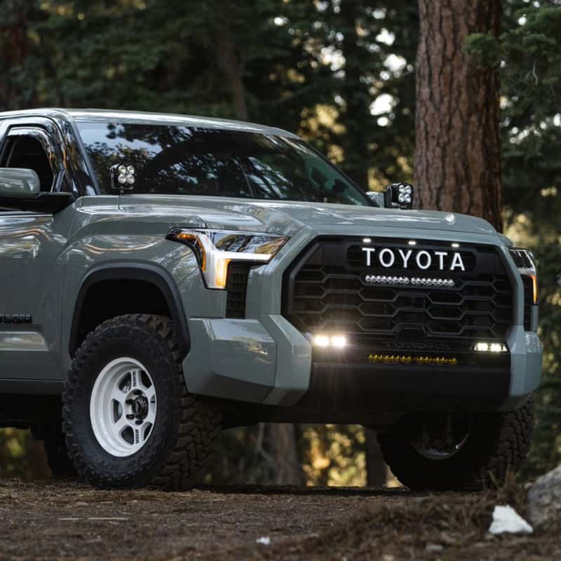 Baja Designs — Baja Designs 2022+ Toyota Tundra S2 SAE OEM Fog Light Replacement Kit - Clear - view 4