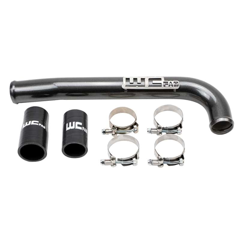 Wehrli — Wehrli 03-09 Dodge 5.9L/6.7L Cummins (Non-Twin CP3) Upper Coolant Pipe - Sparkle Granny Smith
Clnt pipe 03-09 SGS - view 2