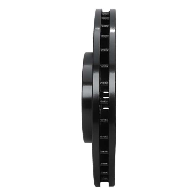 R1 Concepts — R1 92-10 Lexus LS400 Front Right Drilled & Slotted Black Brake Rotor
R1 Brake Rotor Drill - view 3