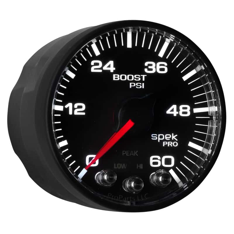 AutoMeter — Autometer Spek-Pro 52.4mm 0-60 PSI Digital Stepper Motor Boost Gauge
GA 2" BST 60 BFB SPK - view 15