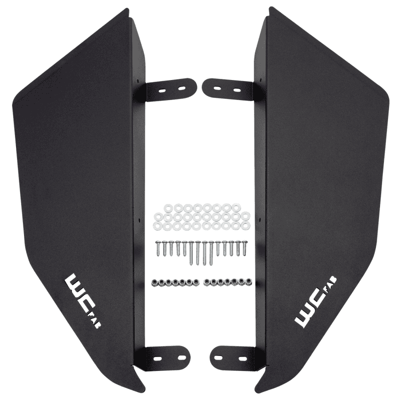 Wehrli — Wehrli 2019+ Honda Talon 1000X/R Front Lower Door Kit - Gloss White - view 4