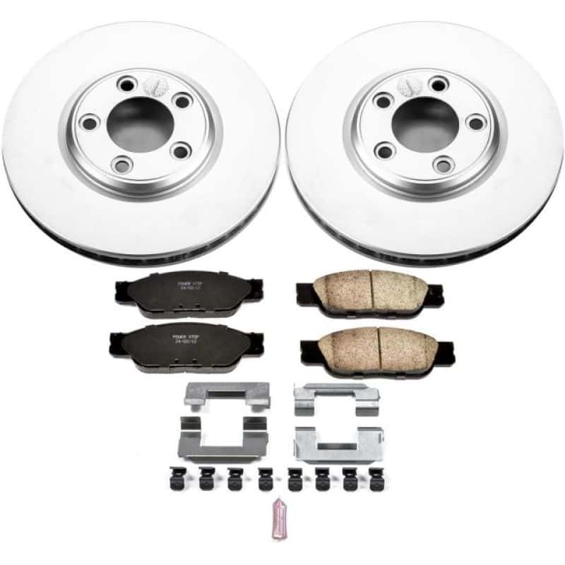PowerStop — Power Stop 02-05 Ford Thunderbird Front Z17 Evolution Geomet Coated Brake Kit - view 1