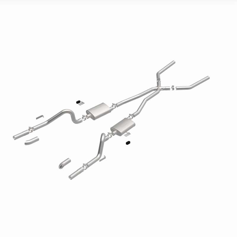 Magnaflow — MagnaFlow SYS C/B 67-70 Mustang 2.50inch w/Tru-X
Crossmember-Back
Cat-Back - view 27