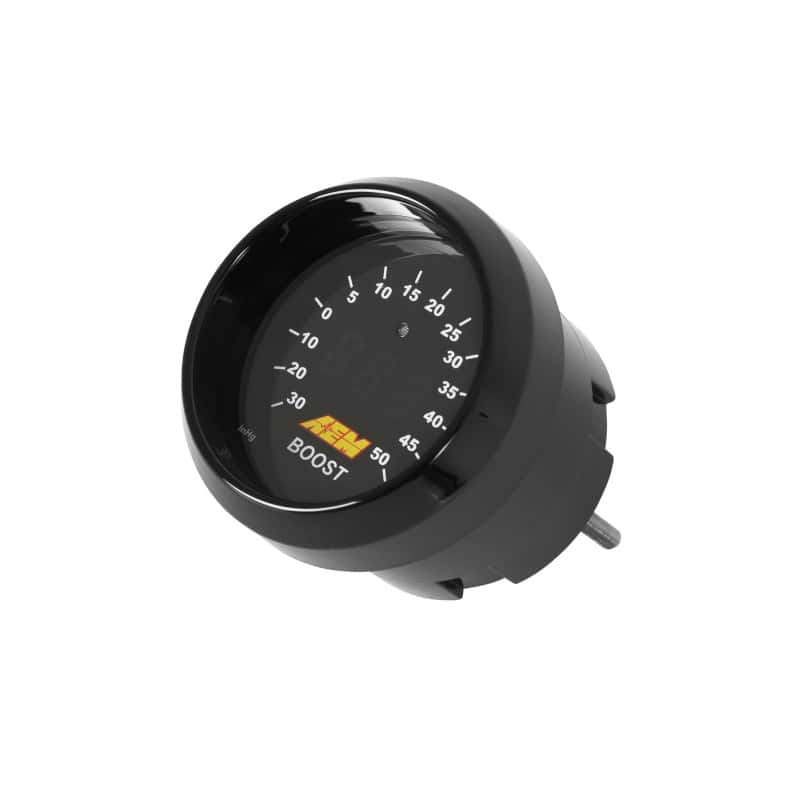 AEM — AEM 52mm Boost Digital Gauge -30-50psi
Classic Digital
Digital Gauge - view 5