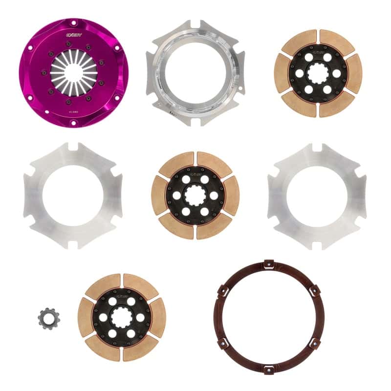 Exedy — Exedy Universal Builder Series Triple Metallic Clutch Does NOT Incl FW Req. Custom Clutch Actuation
Hyper Builder Series - view 6