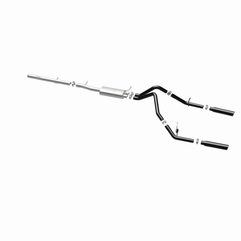 Magnaflow — MagnaFlow SYS Cat-Back 3.5in Black Dual Split Rear Tips 10-13 Chevy Silverado / GMC Sierra 5.3L
Cat-Back - view 17