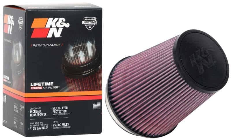 K&N Engineering — K&N Universal Tapered Filter 6in Flange ID x 7.5in Base OD x 5in Top OD x 8in Height
Universal Clamp-On A
Clamp-on Air Filter - view 6
