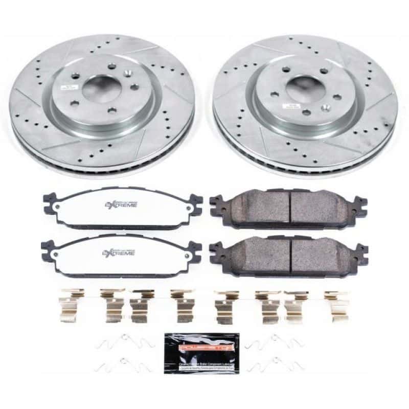 PowerStop — Power Stop 11-19 Ford Explorer Front Z36 Truck & Tow Brake Kit - view 1