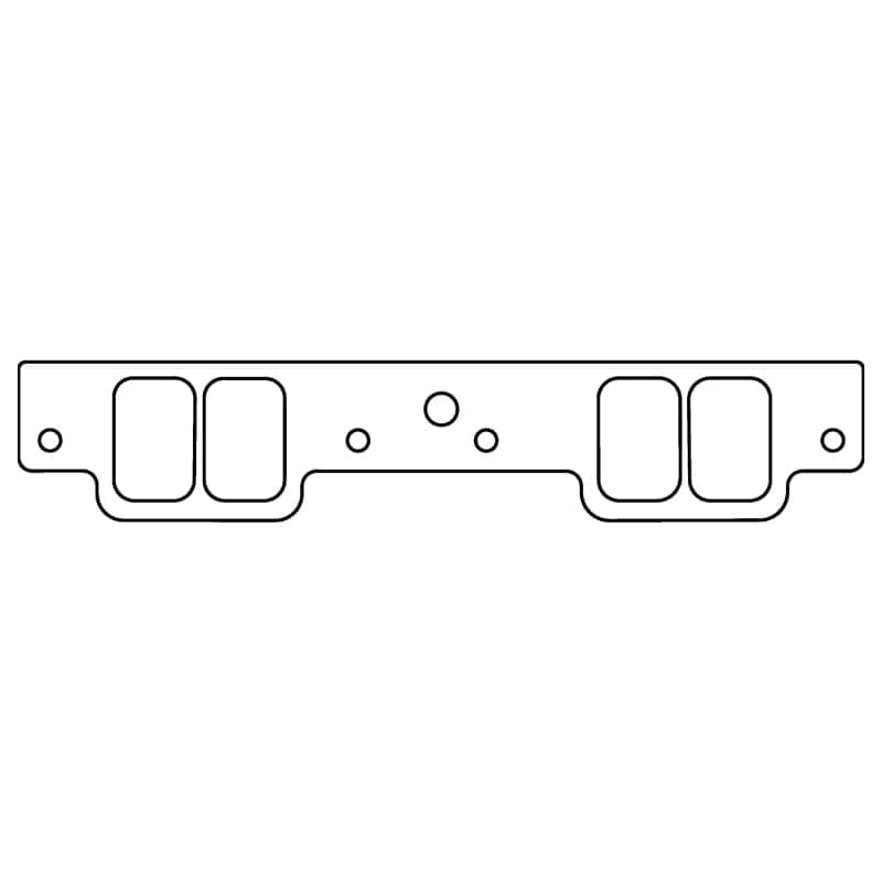 Cometic Gasket — Cometic Chevy Gen-1 Small Block V8 .094in Fiber Intake Manifold Gasket Set - Brodix GB 2000 Heads
Intake Gasket Set - view 2