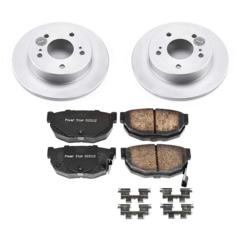 PowerStop — Power Stop 94-98 Nissan 240SX Rear Z17 Evolution Geomet Coated Brake Kit - view 1