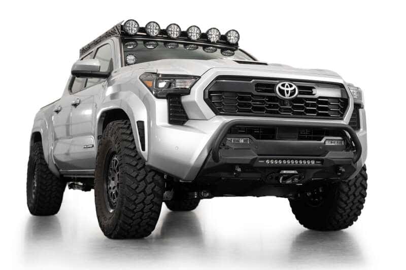 Addictive Desert Designs — Addictive Desert Designs2024+ Toyota Tacoma Stealth Center Mount Winch Front Bumper w/ Top Hoop
Bumper- Front - view 20