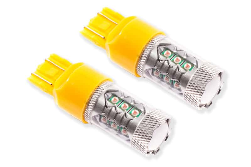 Diode Dynamics — Diode Dynamics 7443 LED Bulb XP80 LED - Amber (Single) - view 2