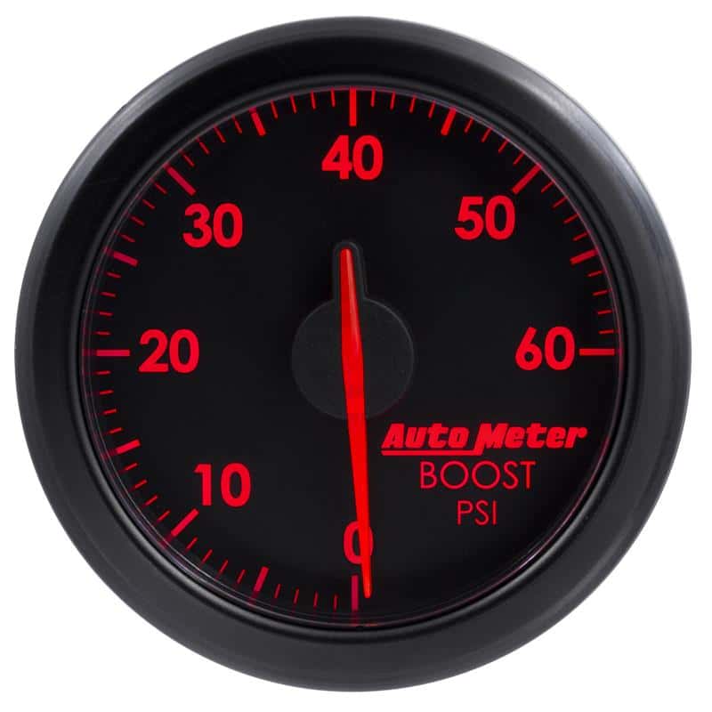 AutoMeter — Autometer Airdrive 2-1/6in Boost Gauge 0-60 PSI - Black
GA 2" BST AIRDRIV BK - view 2