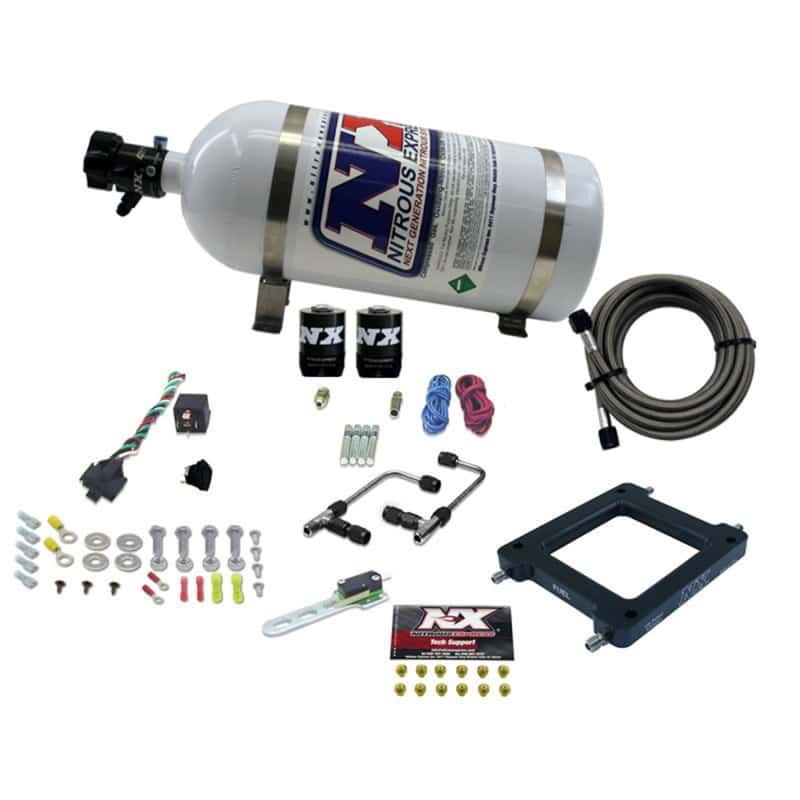 Nitrous Express — Nitrous Express Dominator Gemini Pro-Power Nitrous Kit (100-500HP) w/10lb Bottle
Injection System Kit
N2OSys - view 1