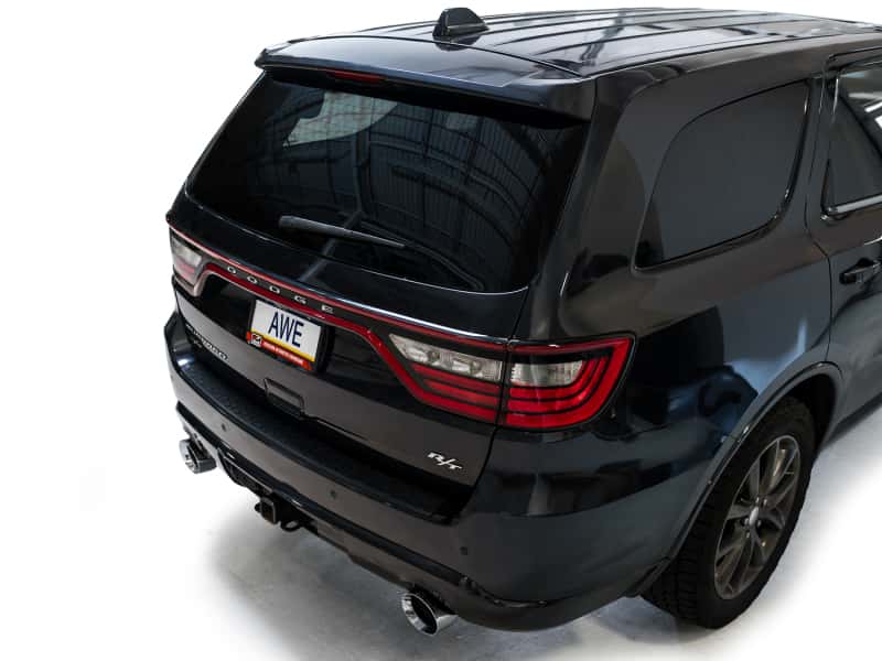 AWE Tuning — AWE Tuning 11-24 Dodge Durango 5.7L Track Edition Exhaust w/ Chrome Silver Tips
Track Catback - view 3