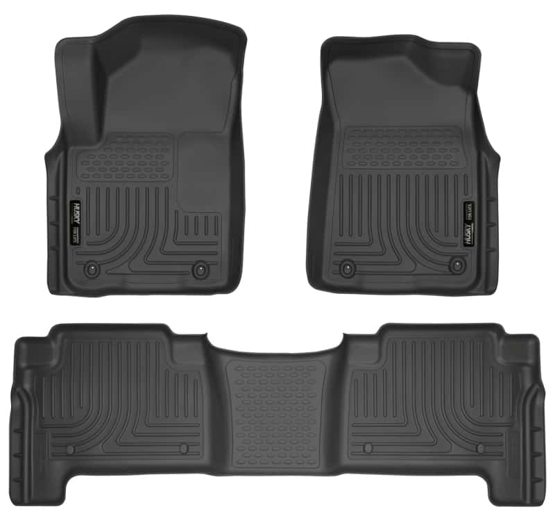 Husky Liners — Husky Liners 2011 Infiniti QX56 WeatherBeater Combo Black Floor Liners
Floor Liners - view 1