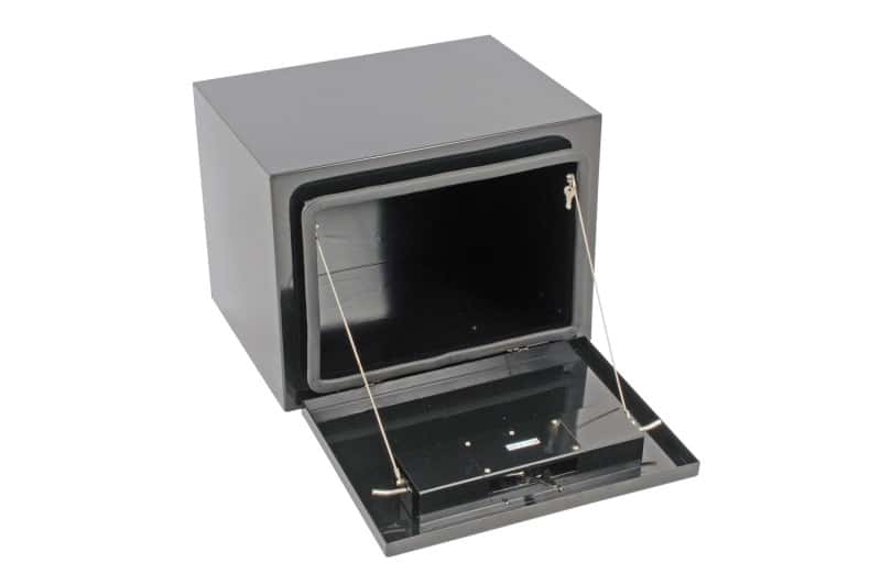 Dee Zee — Dee Zee Universal Tool Box - HD Underbed Black Steel 18X18X24
ToolBxTrkBedUnderBed - view 5