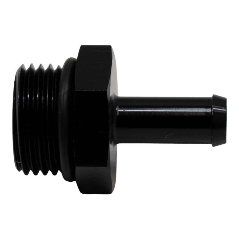DeatschWerks — DeatschWerks 8AN ORB Male to 5/16in Male Barb Fitting (Incl O-Ring) - Anodized Matte Black
Lines & Fittings - view 1