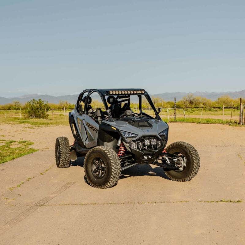 KC HiLiTES — KC HiLiTES 22-24 Polaris RZR Pro R Light Bar Mount for 30in FLEX ERA LED Light Bar - Overhead - view 6