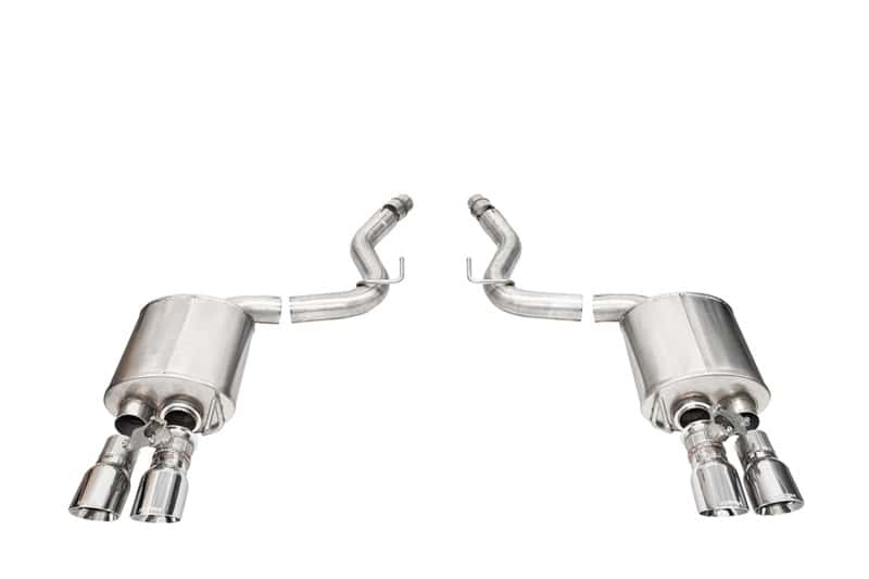 CORSA Performance — Corsa 2024+ Ford Mustang V8 5.0L 3in Axle-Back Exhaust System w/ Twin 4in Polished Pro-Series Tips
Exhaust - view 1