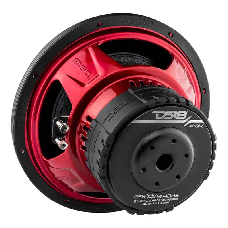 DS18 — DS18 12in 600 Watts RMS 4 ohm DVC Double Stacked Magnet High Excursion Subwoofers - view 1