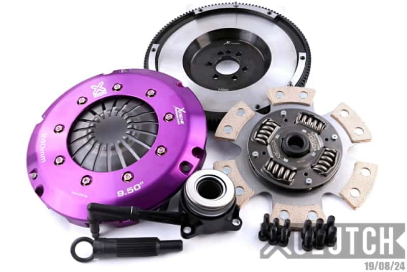 XCLUTCH — XClutch 02-06 Volkswagen Golf GTI 1.8T 1.8L Stage 2R Extra HD Sprung Ceramic Clutch Kit
Clutch Kit - view 1
