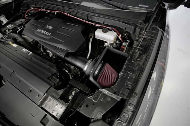 K&N Engineering — K&N 2017 Nissan Titan V8-5.6L F/I AirCharger Performance Intake
Performance Air Inta
Air Intake System - view 5