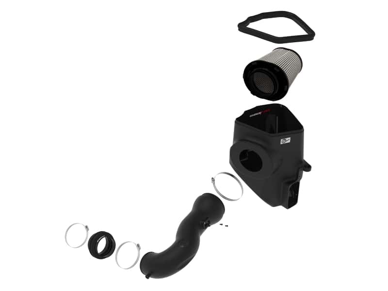 aFe — aFe MagnumFORCE Intake Stage-2 Pro Dry S 2019 GM Silverado/Sierra 1500 V8 6.2L
Magnum FORCE Intake - view 2