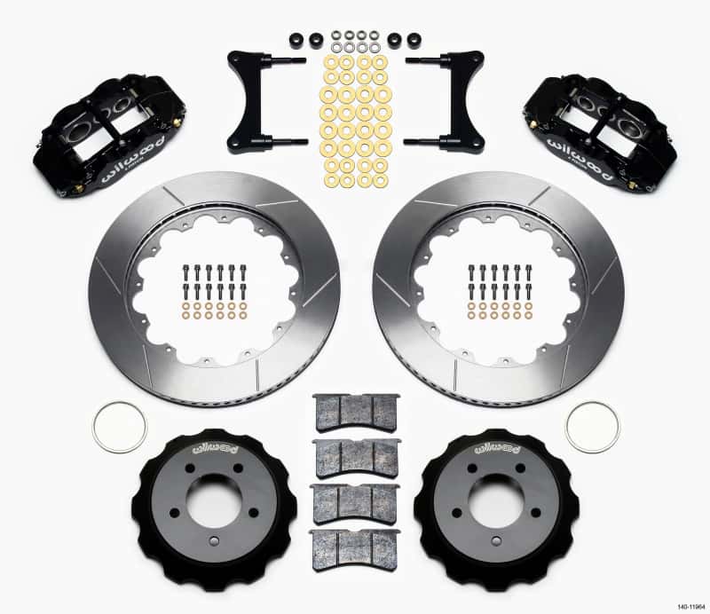 Wilwood — Wilwood Narrow Superlite 6R Front Hat Kit 14.00in 93-96 Mazda RX7
BRAKE KIT - view 1
