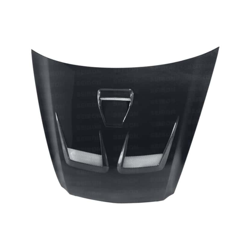 Seibon — Seibon 04-08 Acura TL CW-Style Carbon Fiber Hood - view 1