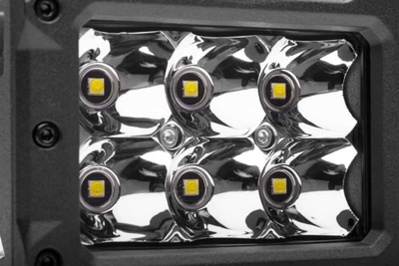 Go Rhino — Go Rhino Xplor Bright Series Rectangle LED Spot Light Kit (Surface/Thread Stud Mnt) 4x3 - Blk (Pair)
Bright-Two 4x3Lights - view 4