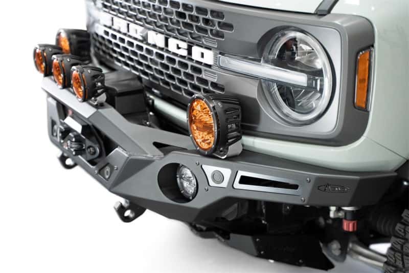 Addictive Desert Designs — Addictive Desert Designs 21-23 Ford Bronco Krawler Front Bumper
Bumper- Front - view 28