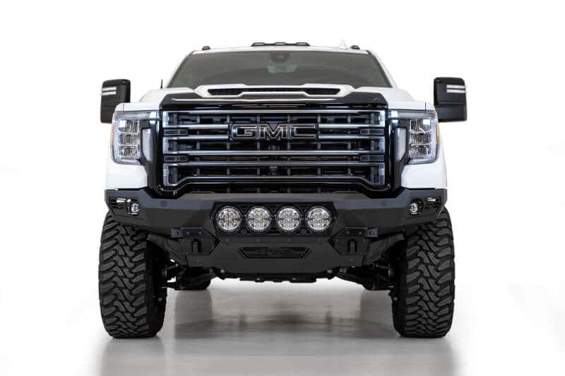 Addictive Desert Designs — Addictive Desert Designs 20-23 GMC Sierra 2500/3500 Bomber Front Bumper - Black
Bumper- Front
Bumpers - view 3