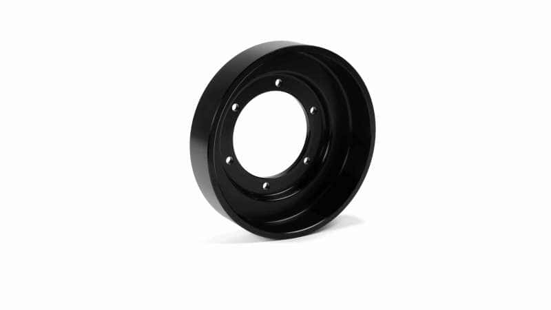 Fleece Performance — Fleece Performance 03-12 Dodge 2500/3500 Cummins Fan Drive Pulley (Black Finish)
Belt Idler Pulley - view 3