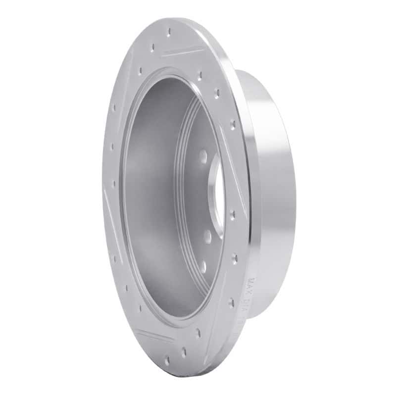 R1 Concepts — R1 01-16 Hyundai Santa Fe Rear Right Drilled & Slotted Silver Brake Rotor
R1 Brake Rotor Drill - view 4