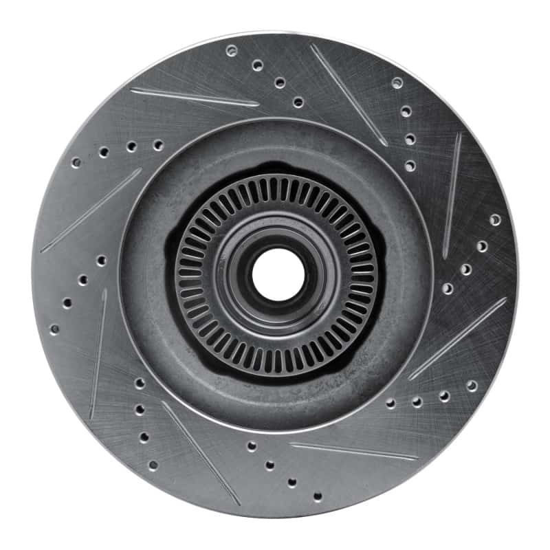 R1 Concepts — R1 01-05 Ford Explorer Sport Trac Front Left Drilled & Slotted Silver Brake Rotor
R1 Brake Rotor Drill - view 5