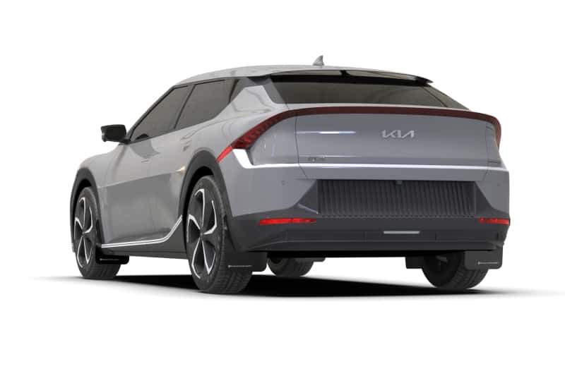 Rally Armor — Rally Armor 22-24 Kia EV6 Black UR Mud Flap White Logo
Mud Flap - view 4