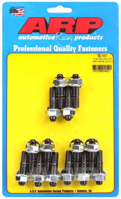 ARP — ARP Olds 350-455 3/8in hex header stud kit - view 1