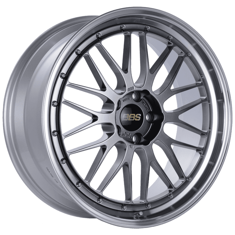 BBS — BBS LM 21x9 5x120 ET32 Diamond Black Center Diamond Cut Lip Wheel -82mm PFS/Clip Required - view 1