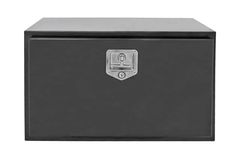 Dee Zee — Dee Zee Universal Tool Box - Specialty Underbed Black BT Alum 24X18X18 (Txt Blk)
ToolBxTrkBedUnderBed - view 3